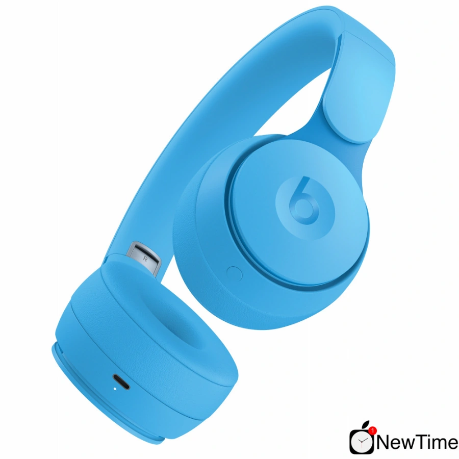 Наушники Beats Solo Pro Wireless Noise Cancelling Headphones - More Matte Collection - Light Blue (MRJ92)
